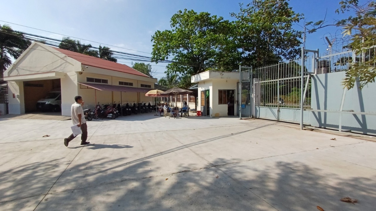 Bên trong cơ sở Cai nghiện ma túy Sóc Trăng.
