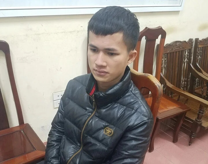 Ngô Văn Linh tại cơ quan Công an