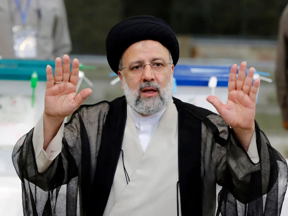 Tổng thống Iran Ebrahim Raisi. Ảnh: Guardian