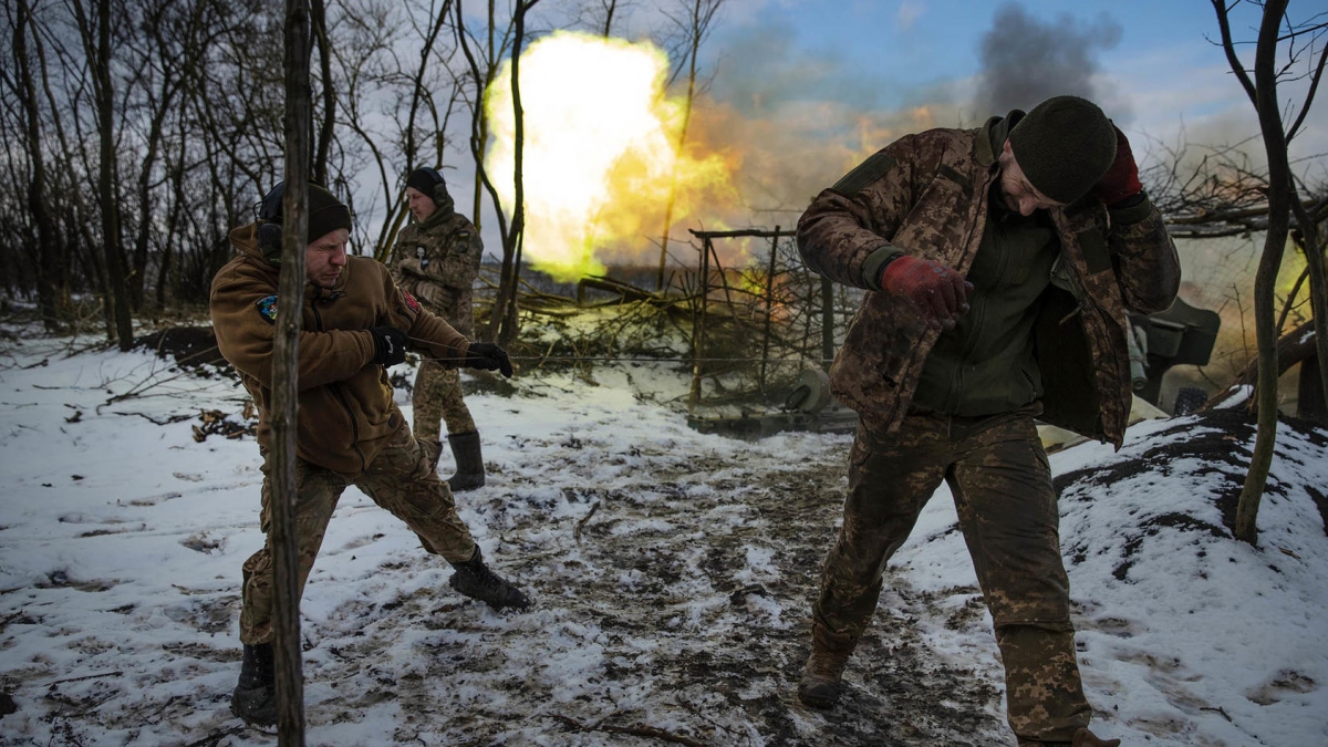 Xung đột Nga - Ukraine sắp bước sang năm thứ ba. Ảnh: The New York Times