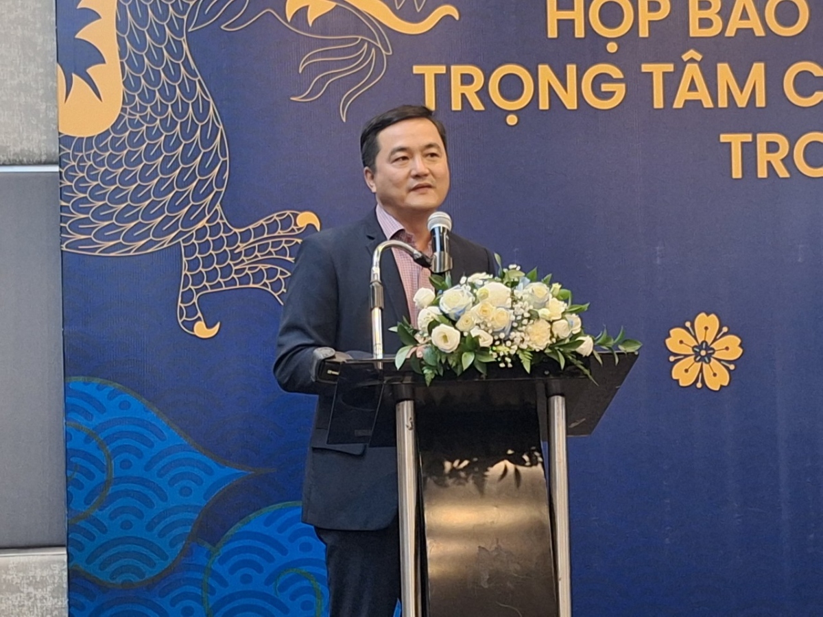 Ông Bùi Tá Hoàng Vũ, Giám đốc Công thương TP.HCM. (Ảnh Lệ Hằng)