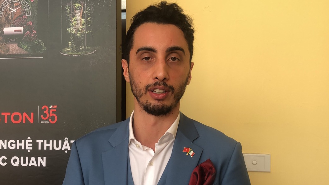 Ông Luigi Santoro - Tổng Giám đốc Ariston Việt Nam