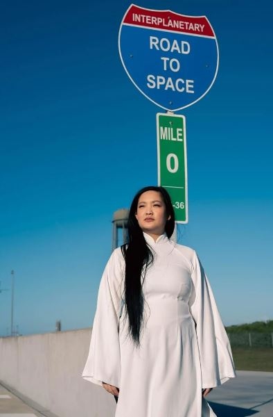 Amanda Nguyen sẽ là người phụ nữ gốc Việt đầu tiên bay vào vũ trụ. Ảnh: Amanda Nguyen
