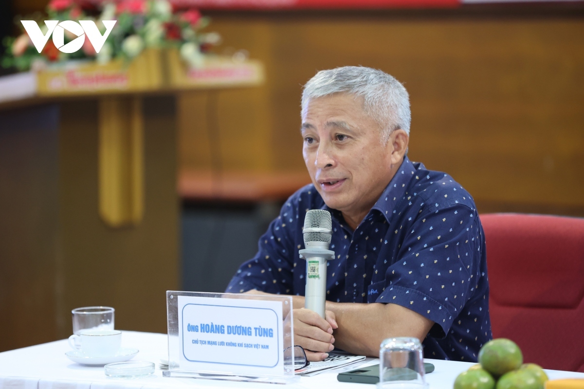 TS. Hoàng Dương Tùng, Chủ tịch Mạng lưới không khí sạch Việt Nam