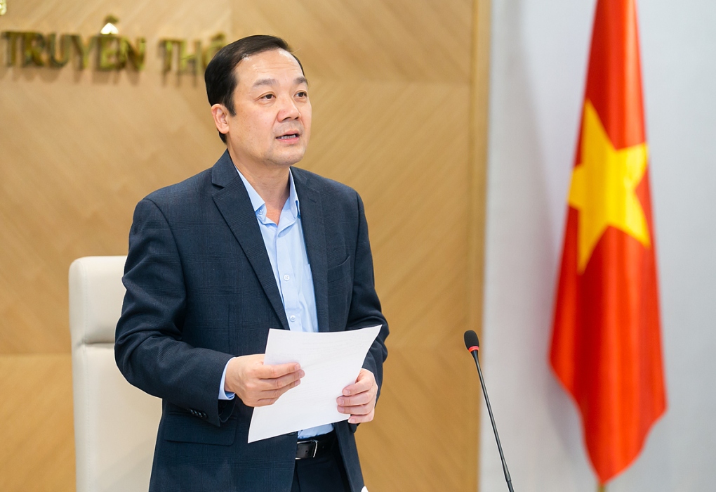 Ông Phạm Đức Long, Thứ trưởng Bộ Thông tin và Truyền thông. Ảnh: Tùng Đinh.