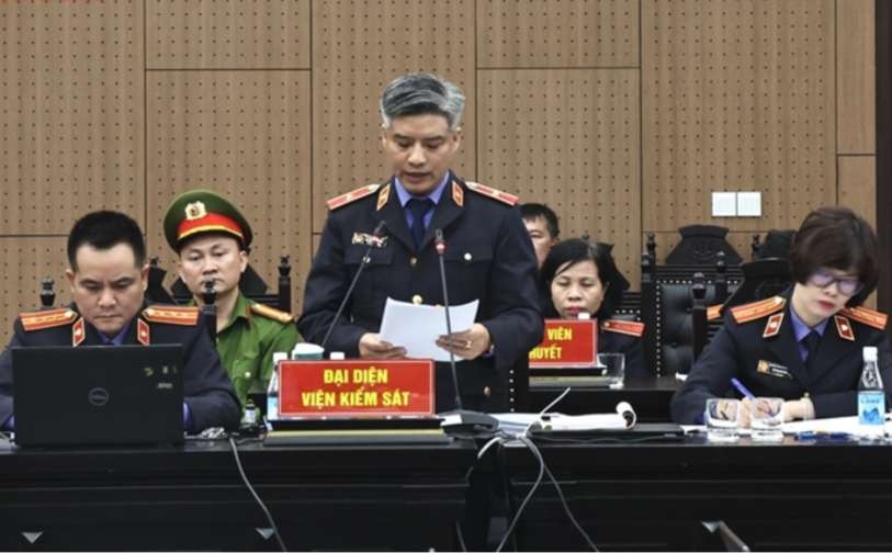 Đại diện VKS tại phiên tòa