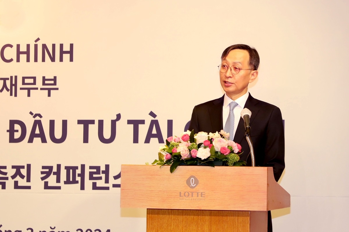 Ông Kim Yong Jae phát biểu tại Hội nghị