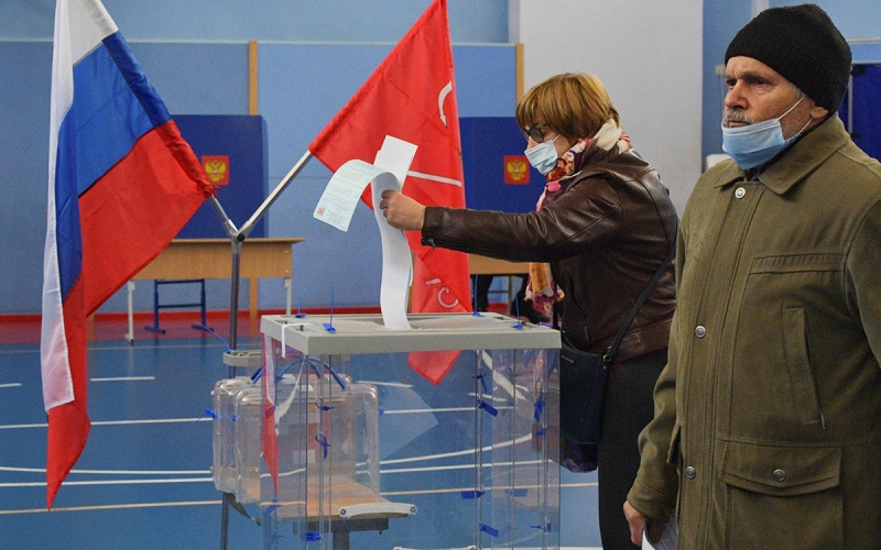 Các cử tri Nga sẽ đi bỏ phiếu để chọn ra tổng thống mới (Ảnh: Reuters)