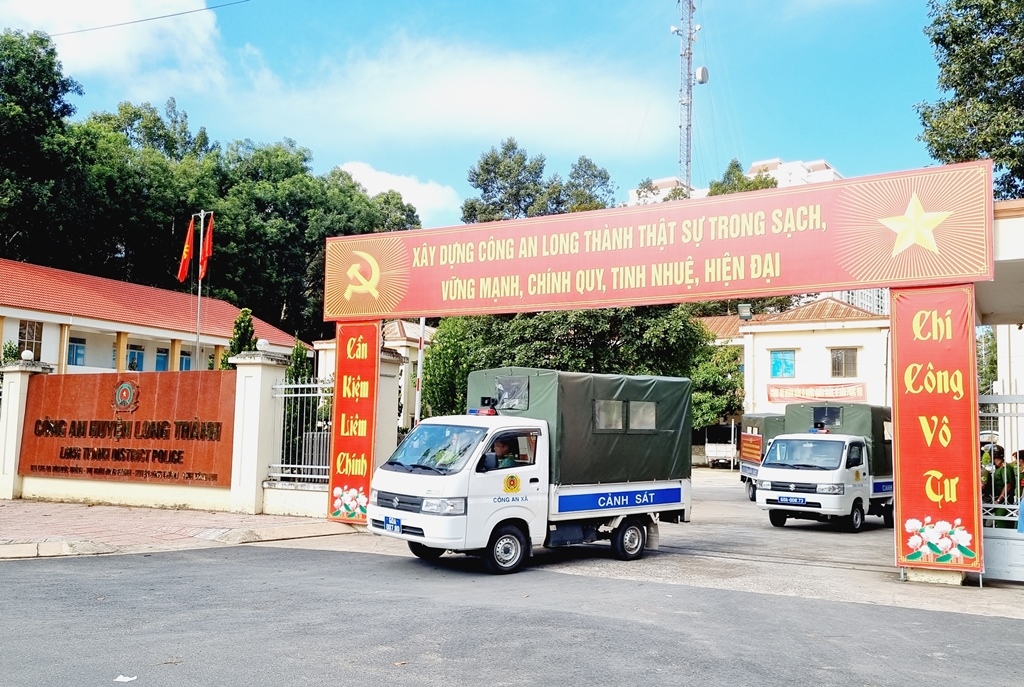 Trụ sở Công an huyện Long Thành (Ảnh: UBND huyện Long Thành)