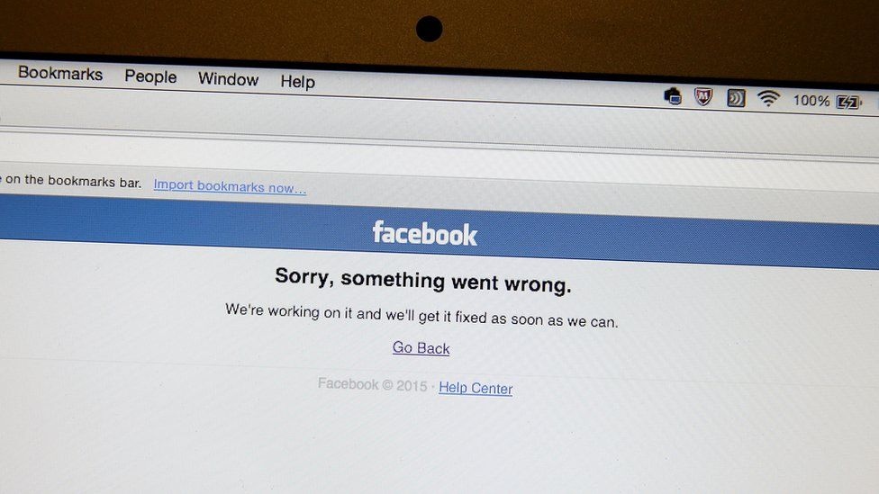 Facebook có thể đã gặp sự cố toàn cầu