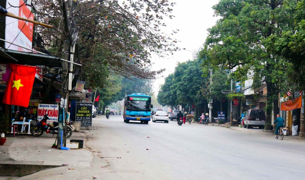 Vị trí đang vướng mặt bằng thuộc địa phận khu phố Viềng