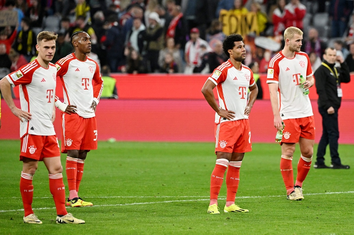 Bayern thua Dortmund 0-2. (Ảnh: Reuters). 