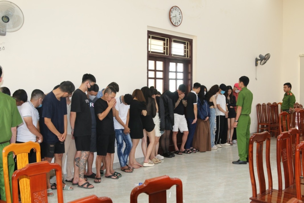 Lực lượng Công an phát hiện 29 người dương tính với chất ma túy.