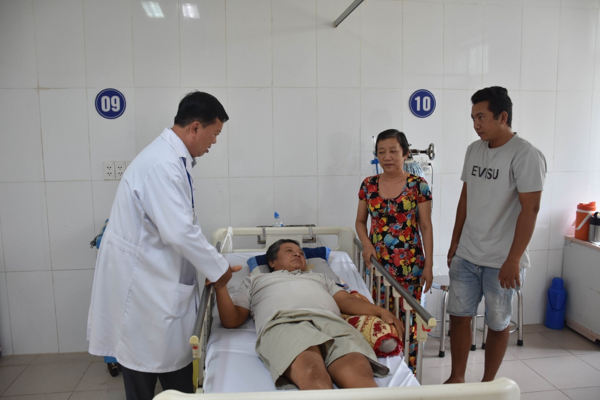 Bệnh nhân MVM điều trị tại Bệnh viện Đa khoa Sóc Trăng