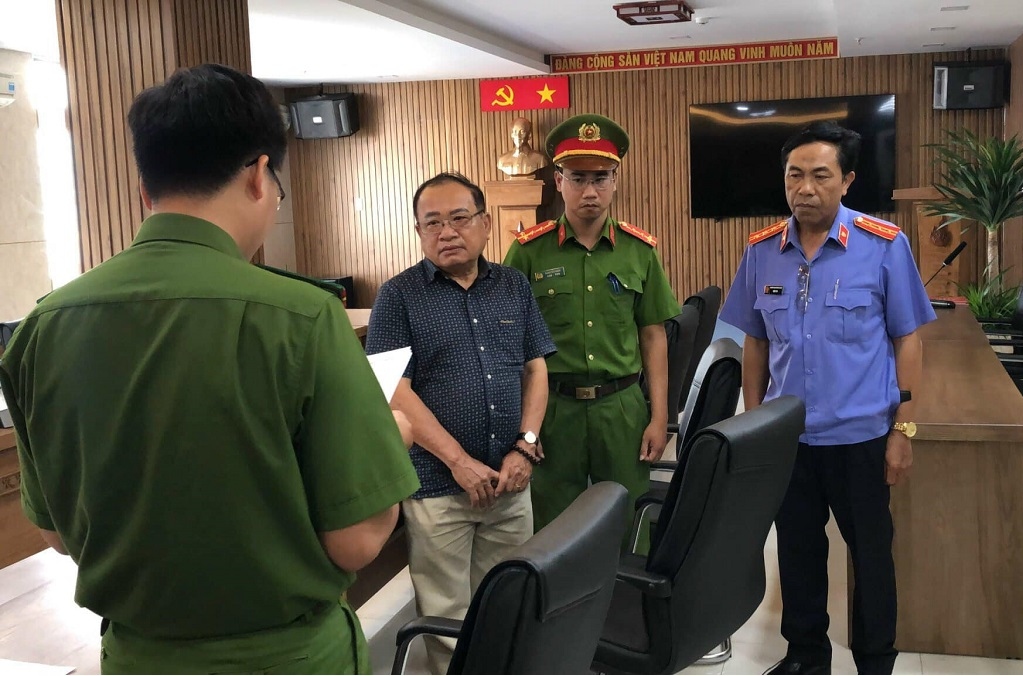 Bị can Huỳnh Văn Cán