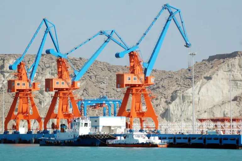 Cảng Gwadar. Ảnh: EPA