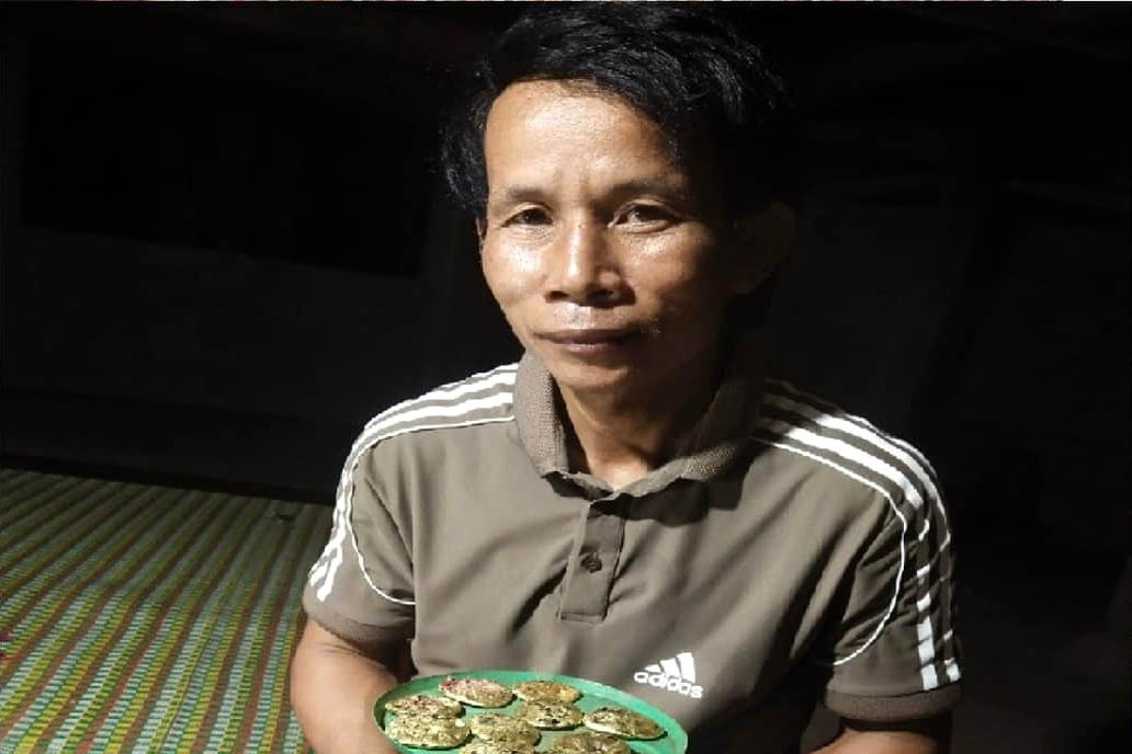 Đối tượng chủ mưu khai thác vàng trái phép Lò Văn Ương.