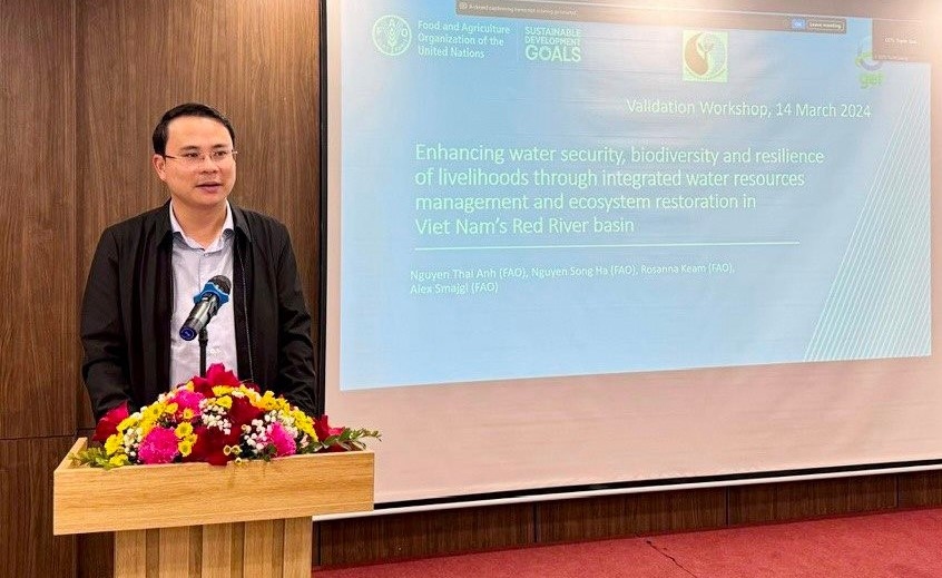 Ông Ngô Mạnh Hà, Phó Cục trưởng Cục Quản lý tài nguyên nước