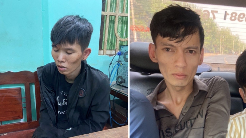 Đối tượng Phạm Văn Dũng và Võ Đức Mười.