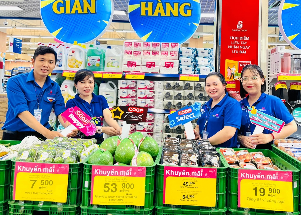 Hàng nhãn riêng Co.op ứng dụng công nghệ cao trong bao bì, đóng gói