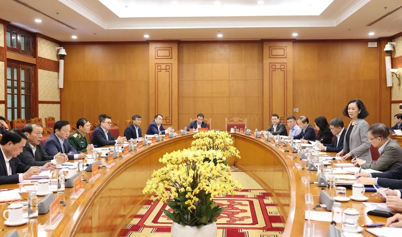 Quang cảnh cuộc họp. (Ảnh: TTXVN)