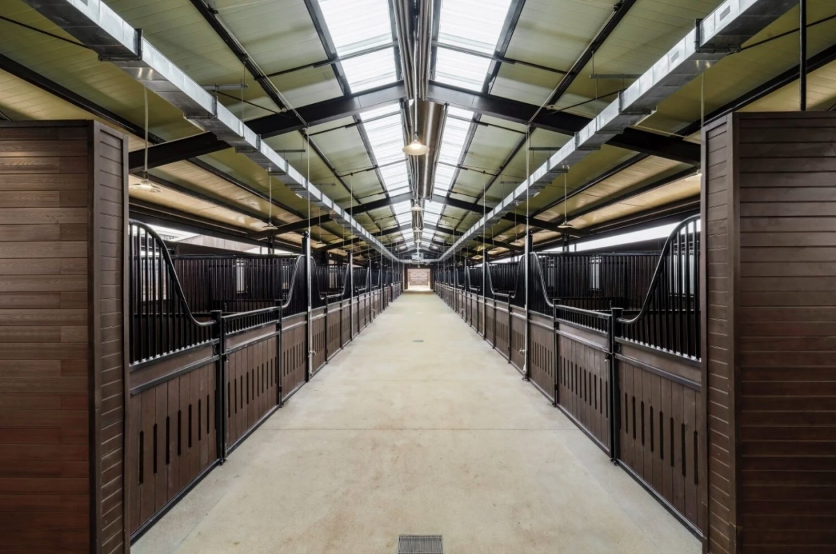 The school has a spacious and comfortable space.
