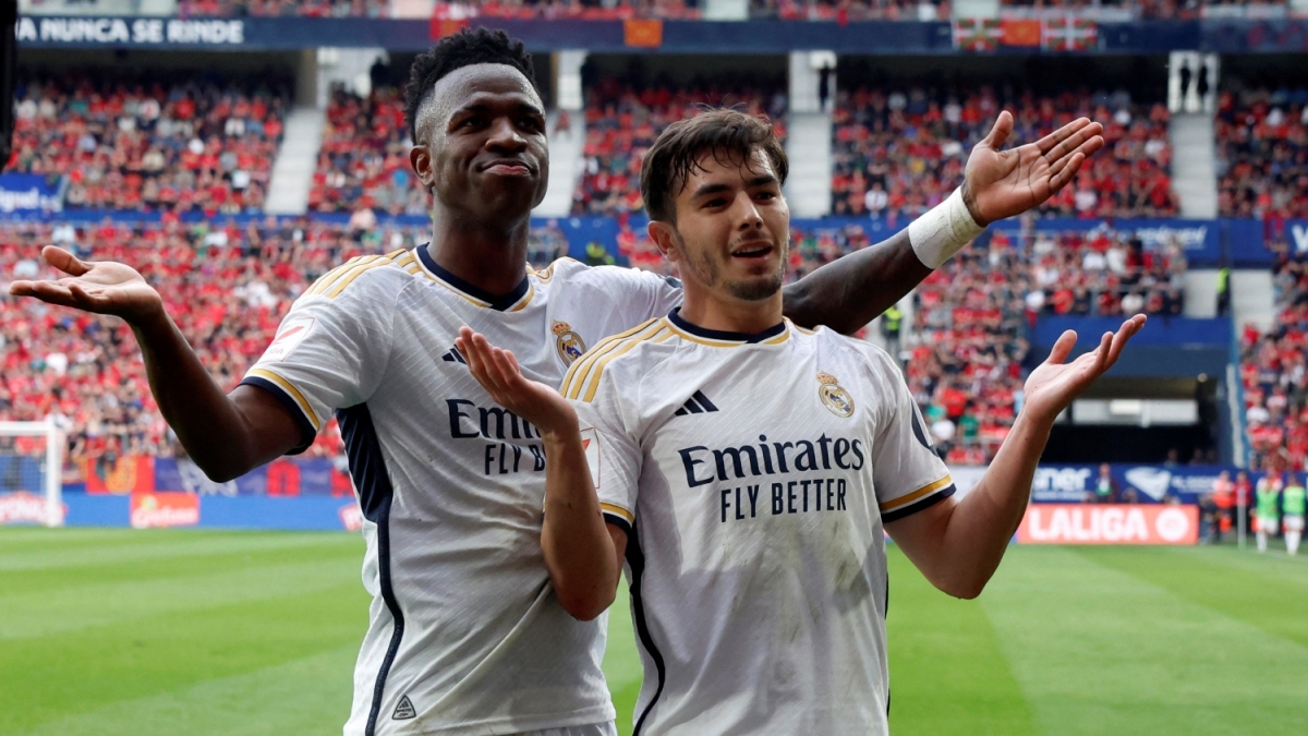 Real Madrid có chiến thắng đậm trước Osasuna (Ảnh: Reuters).