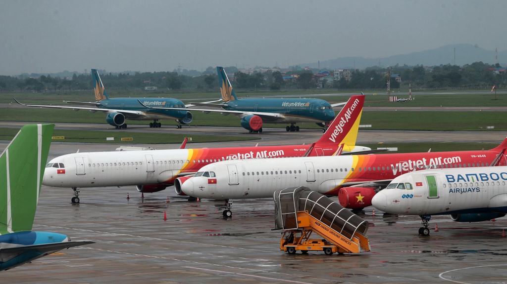 Các hãng hàng không Việt Nam đã bổ sung 15 máy bay thuê có tổ bay trong giai đoạn cao điểm Tết Nguyên đán vừa qua nhằm bù đắp đội bay thiếu hụt.