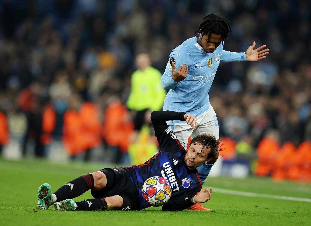 ĐKVĐ Man City đã có vé vào tứ kết Cúp C1 châu Âu 2023/2024. (Ảnh: Reuters). 