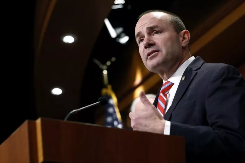 Mike Lee, Thượng nghị sĩ đảng Cộng hòa ở bang Utah. Ảnh: AFP