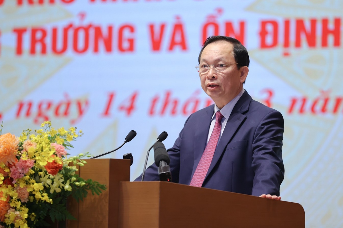 Phó Thống đốc Thường trực NHNN Đào Minh Tú (Ảnh: VGP)