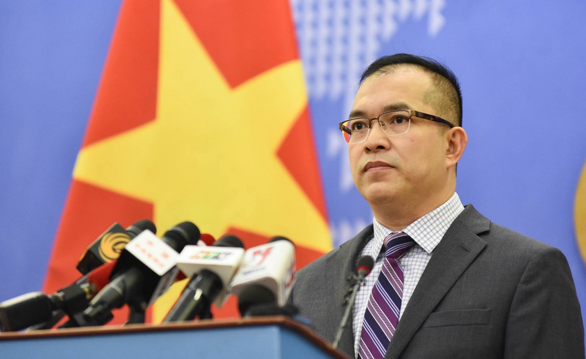 Phó phát ngôn Bộ Ngoại giao Nguyễn Đức Thắng.