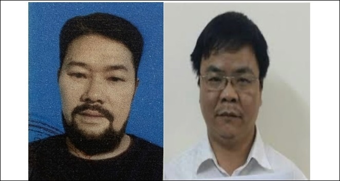 Nguyễn Chí Tuyến (trái) và Nguyễn Vũ Bình