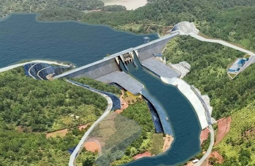 Phối cảnh hồ chứa nước Ka Pét. (Ảnh khai thác)