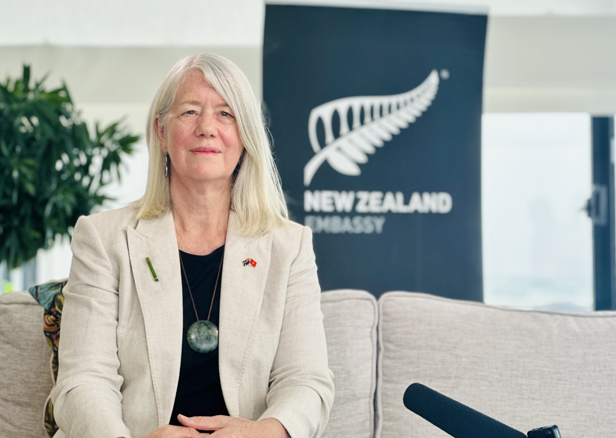 Quyền Đại sứ New Zealand tại Việt Nam Wendy Hinton.