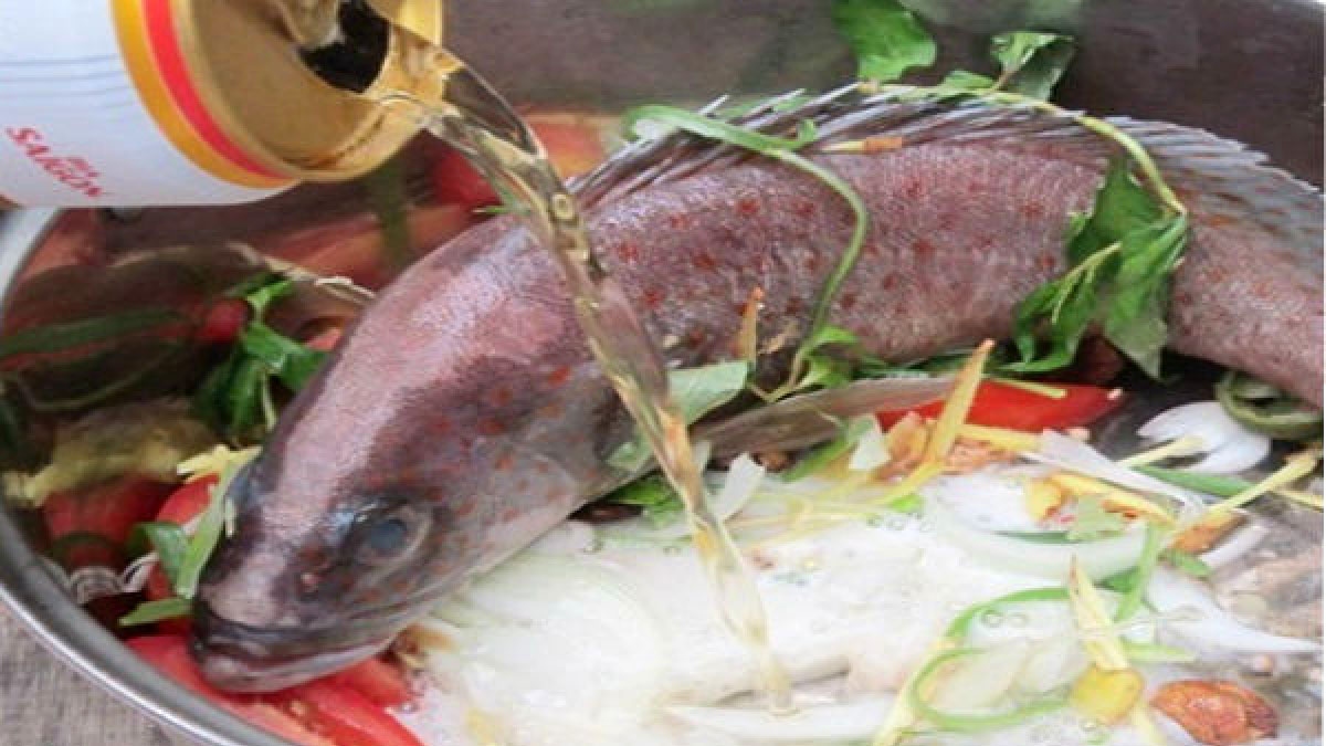 Món ăn sử dụng rượu bia làm gia vị vẫn khiến hơi thở có nồng độ cồn, dù không đáng kể