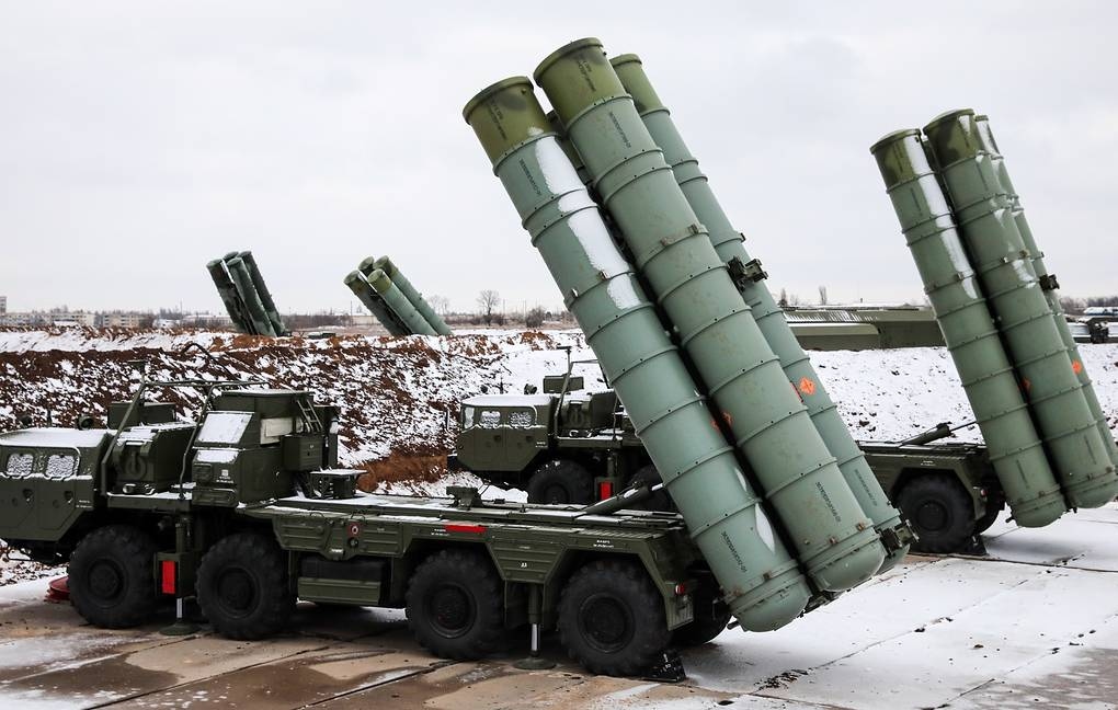 Hệ thống phòng không S-400. Ảnh: Tass