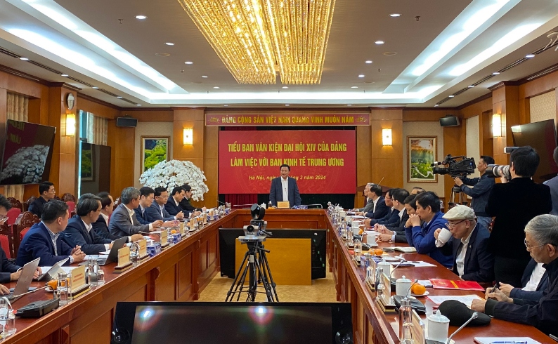 Toàn cảnh buổi làm việc