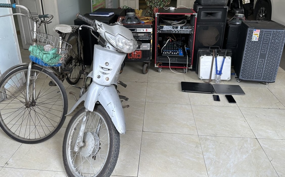 Tang vật bị thu giữ