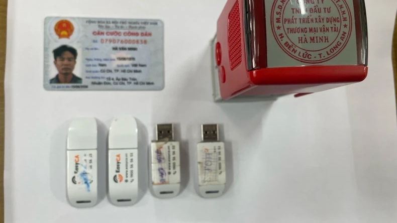 Vật chứng cơ quan công an thu thập được trong vụ án.