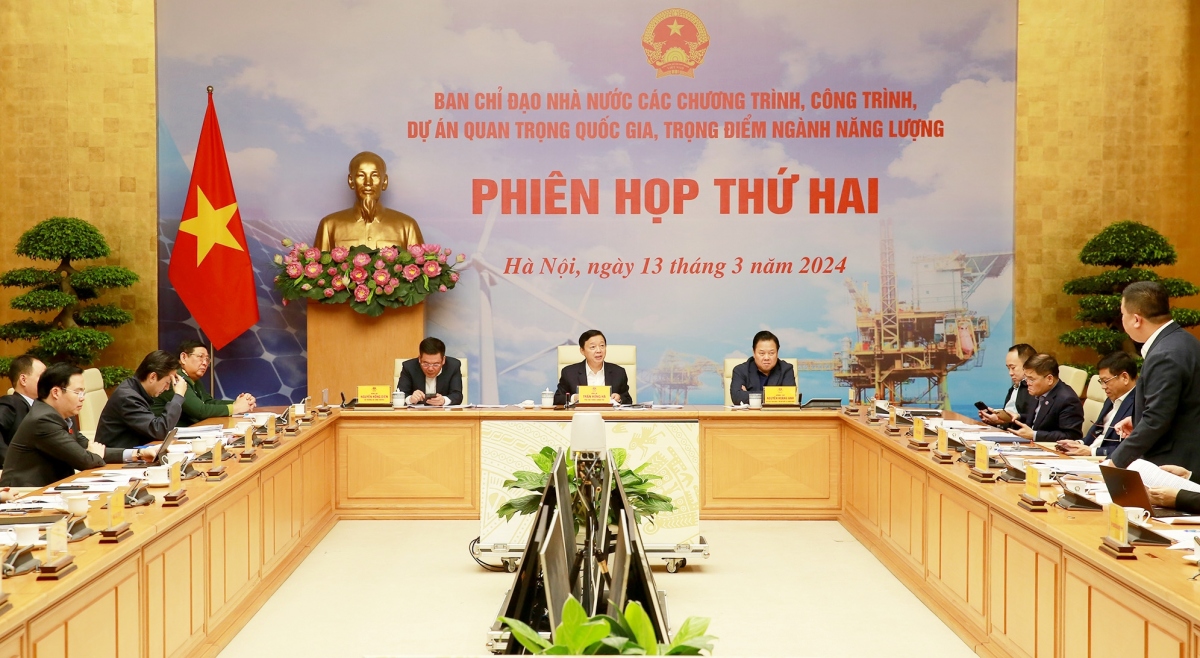  Phiên họp thứ hai Ban Chỉ đạo các chương trình, công trình, dự án quan trọng quốc gia, trọng điểm ngành năng lượng