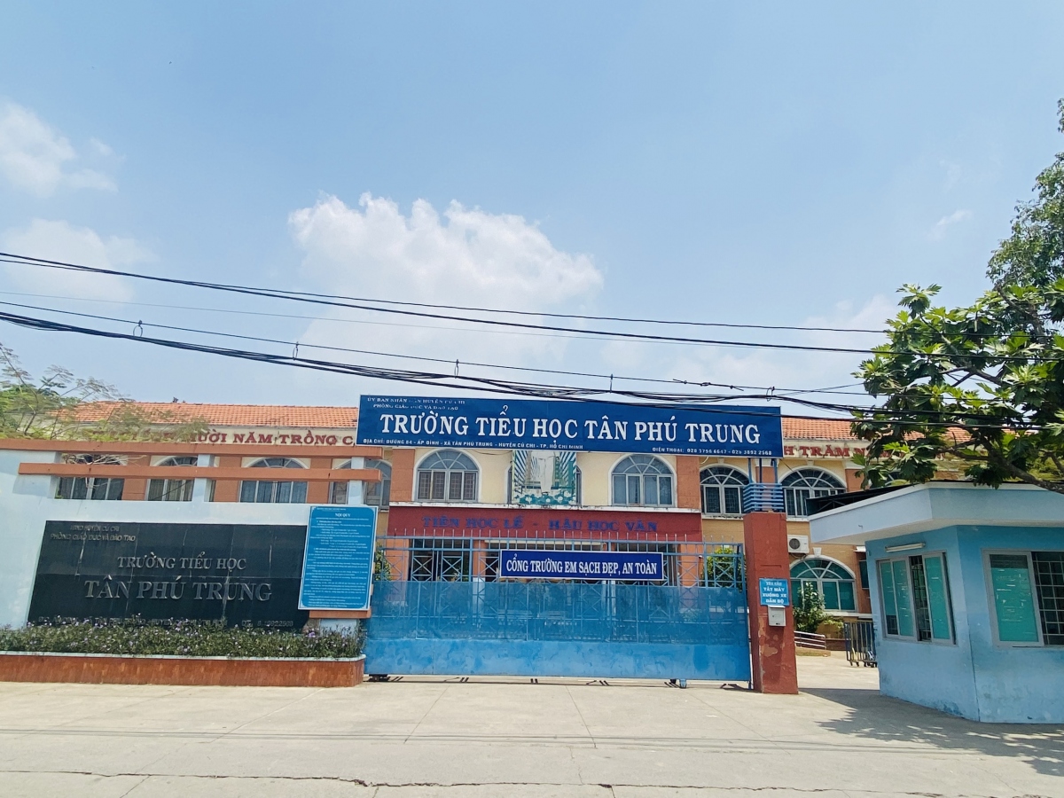 Trường Tiểu học Tân Phú Trung (ảnh: M.Q)