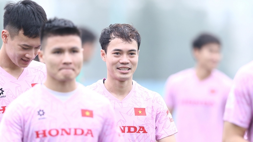 Văn Toàn tự tin trước màn so tài với ĐT Indonesia (Ảnh: VFF).