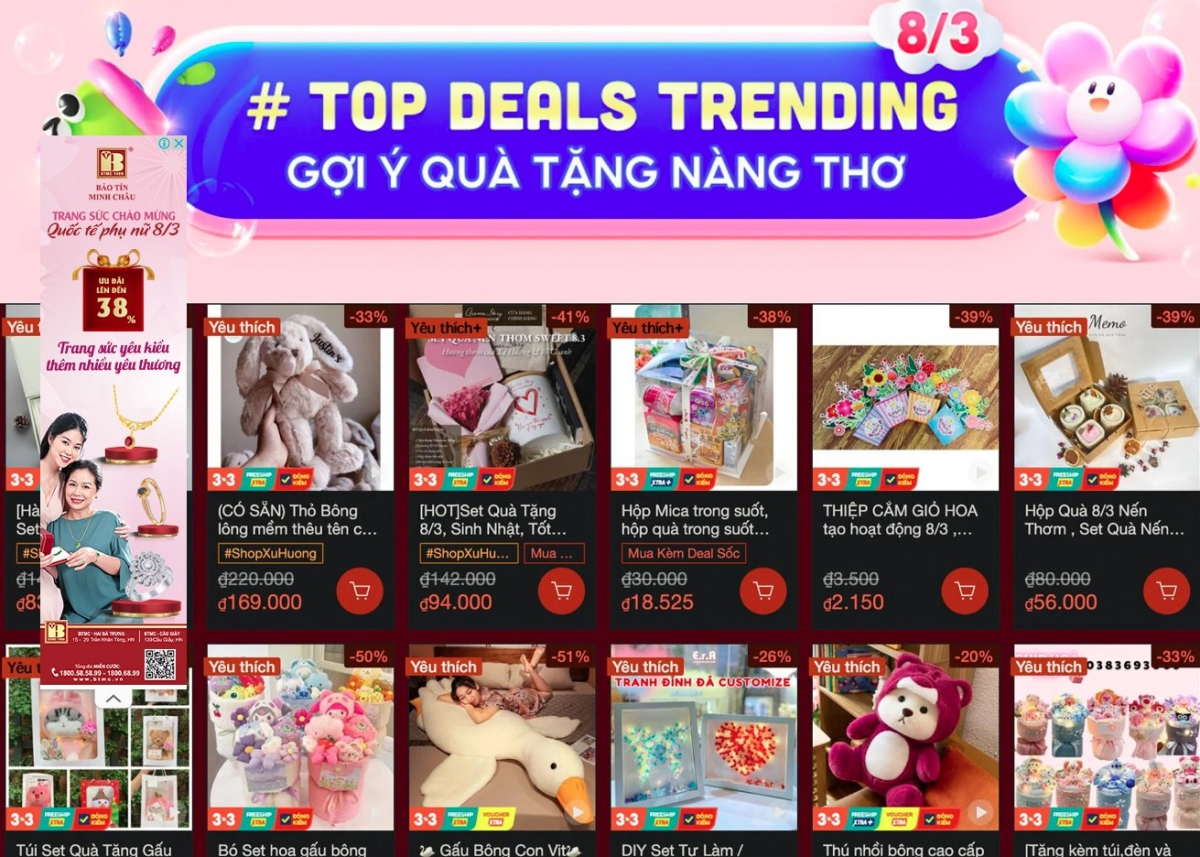 Those who purchase products online can enjoy discounts of up to 50%.