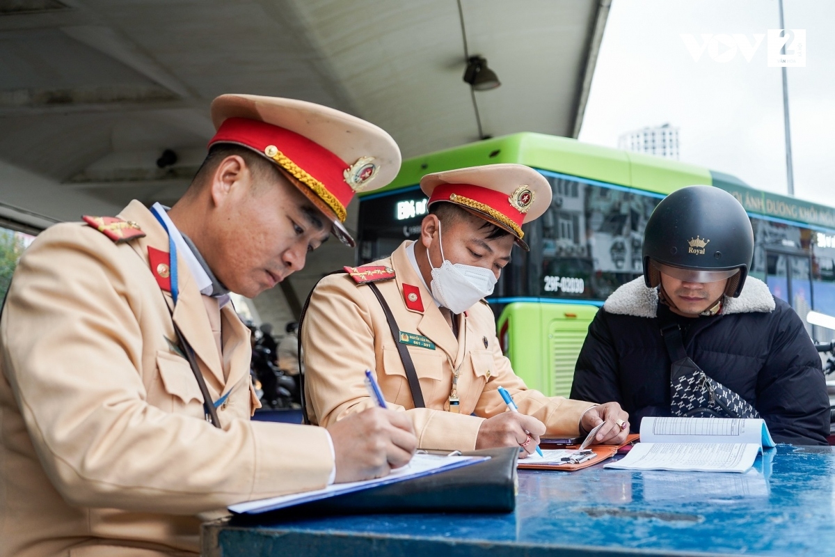 Trường hợp vi phạm đều bị tạm giữ phương tiện kèm mức phạt 2,5 triệu đồng