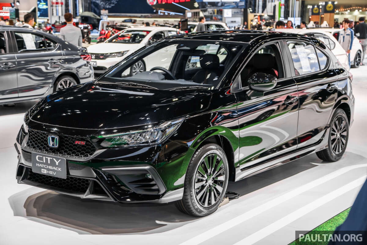 Honda City Hatchback biến thể RS e:HEV tại Triển lãm Ô tô Quốc tế Bangkok