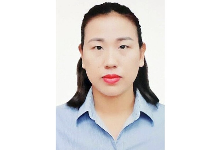 Đối tượng Bùi Thị Hoài Anh. Ảnh: Công an Hà Nội