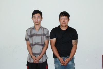 02 đối tượng Huỳnh Thanh Sơn và Nguyễn Quốc Toàn