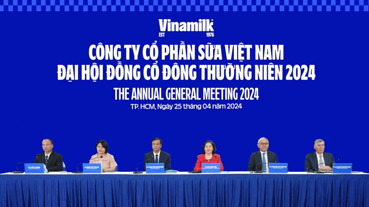 ĐHĐCĐ Vinamilk ngày 25/4 đã nhận được sự quan tâm của hơn 1200 cổ đông tham gia trực tuyến