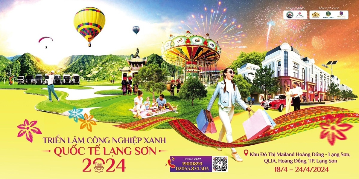 Triển lãm được diễn ra tại Khu đô thị Mailand Hoàng Đồng - Lạng Sơn với quy mô 188 doanh nghiệp tham dự.